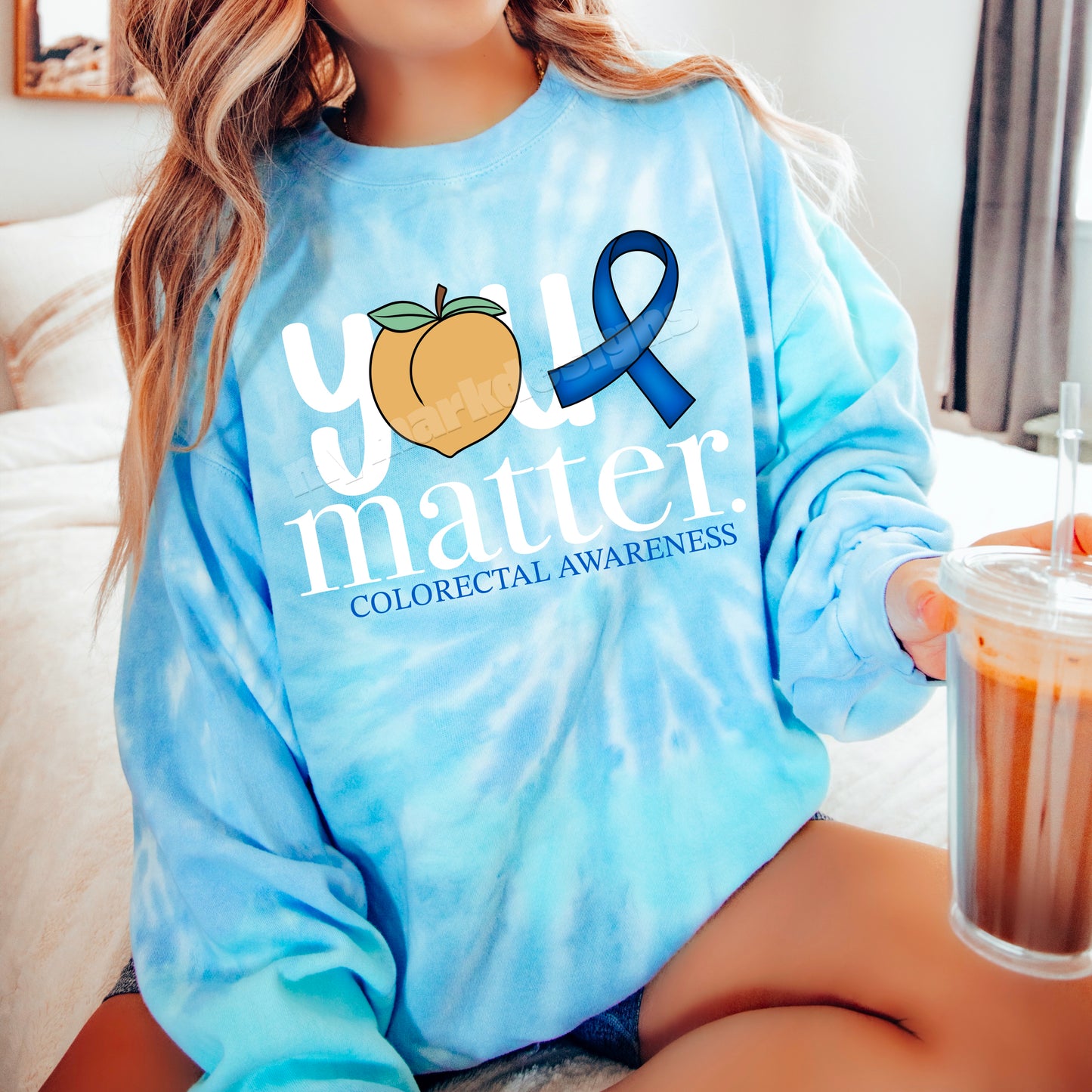 You Matter Peach | Colorectal Awareness | March 2025