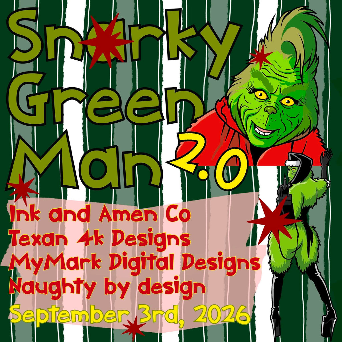 Snarky Green Man Collab 2.0 | 4 designers | Limited ⭐️NO CODES⭐️