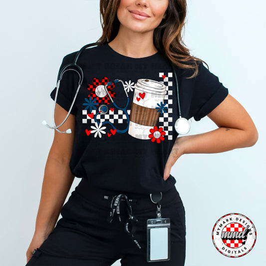 Nurse Coffee - Classic - Includes Both Colors : PNG