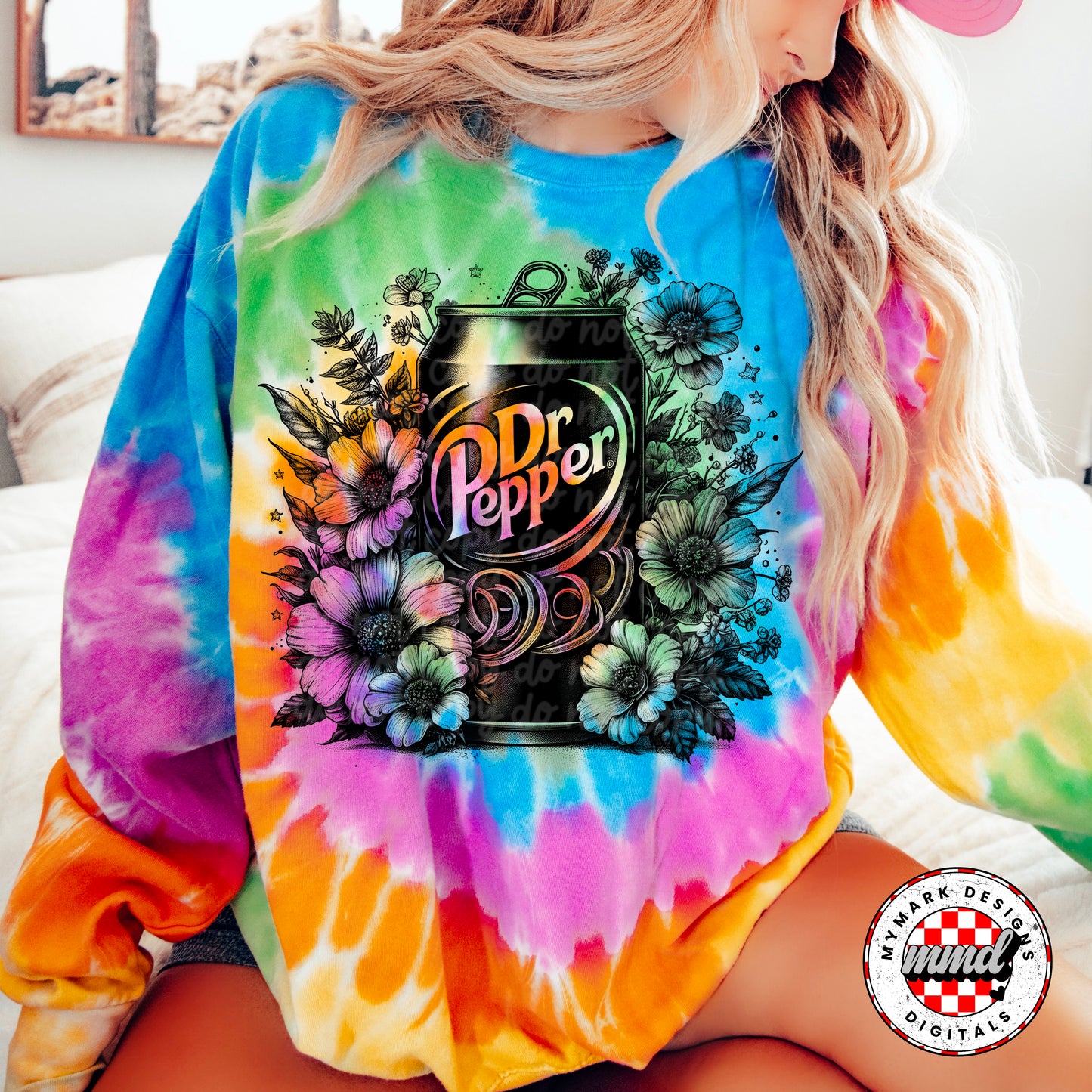 Pepper Can Floral : PNG