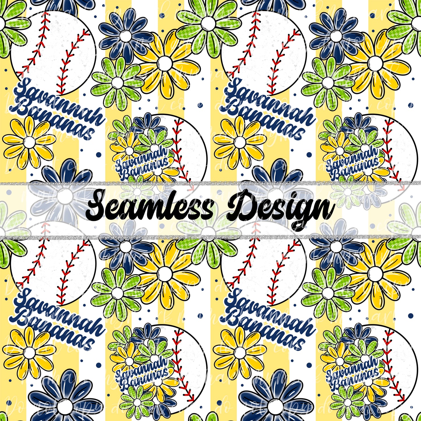 Bananas Floral | Seamless Design | May 2025