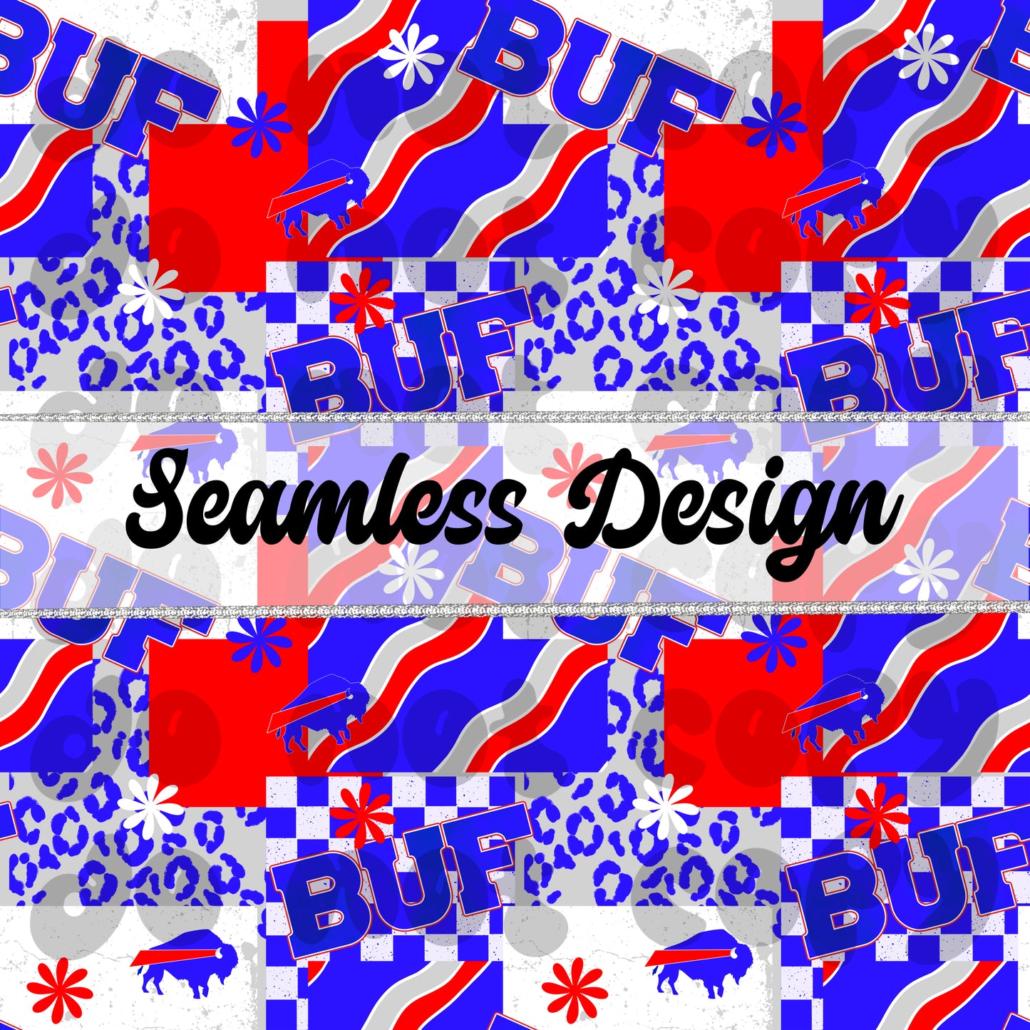 Buffalo Patch : Seamless Design