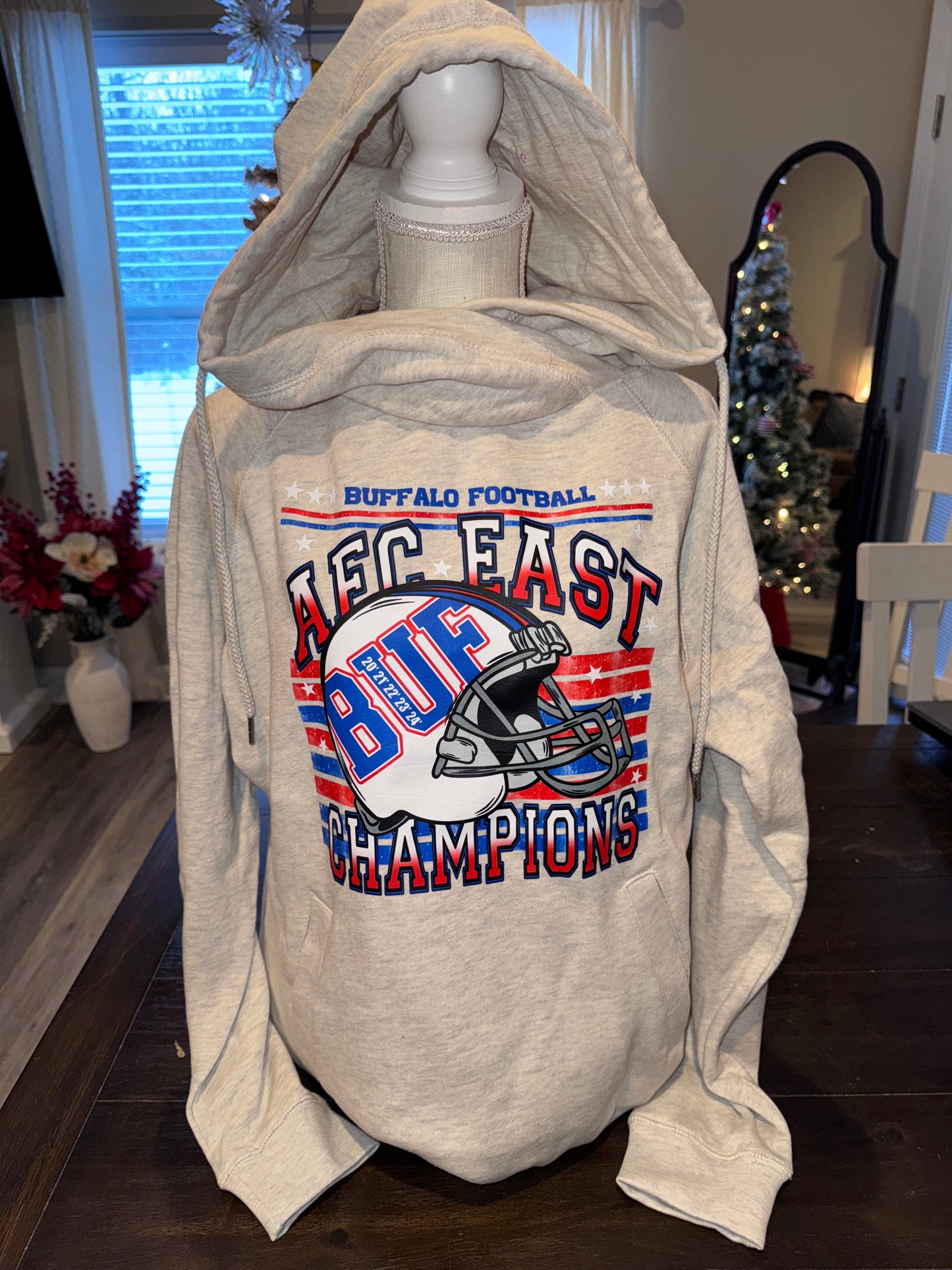 AFC EAST BUF - Funnel Neck - Size L