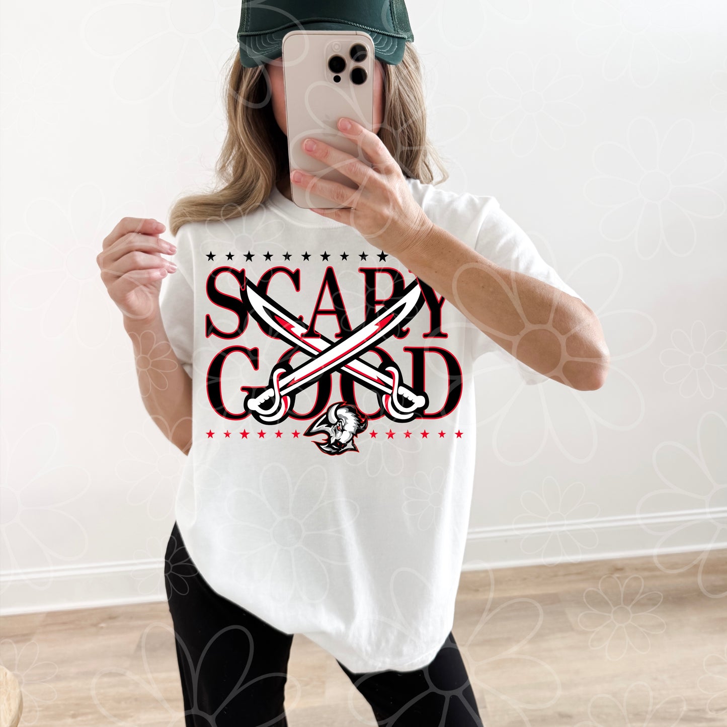 Scary Good Buffalo Hockey | PNG | multiple colorways