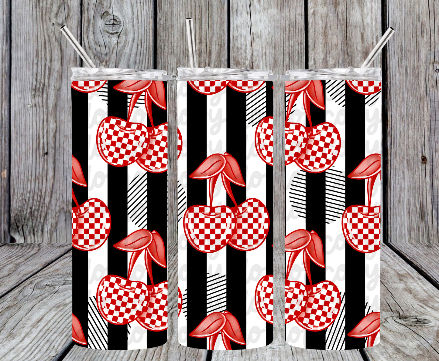 Checker Cherry Seamless | March 2025