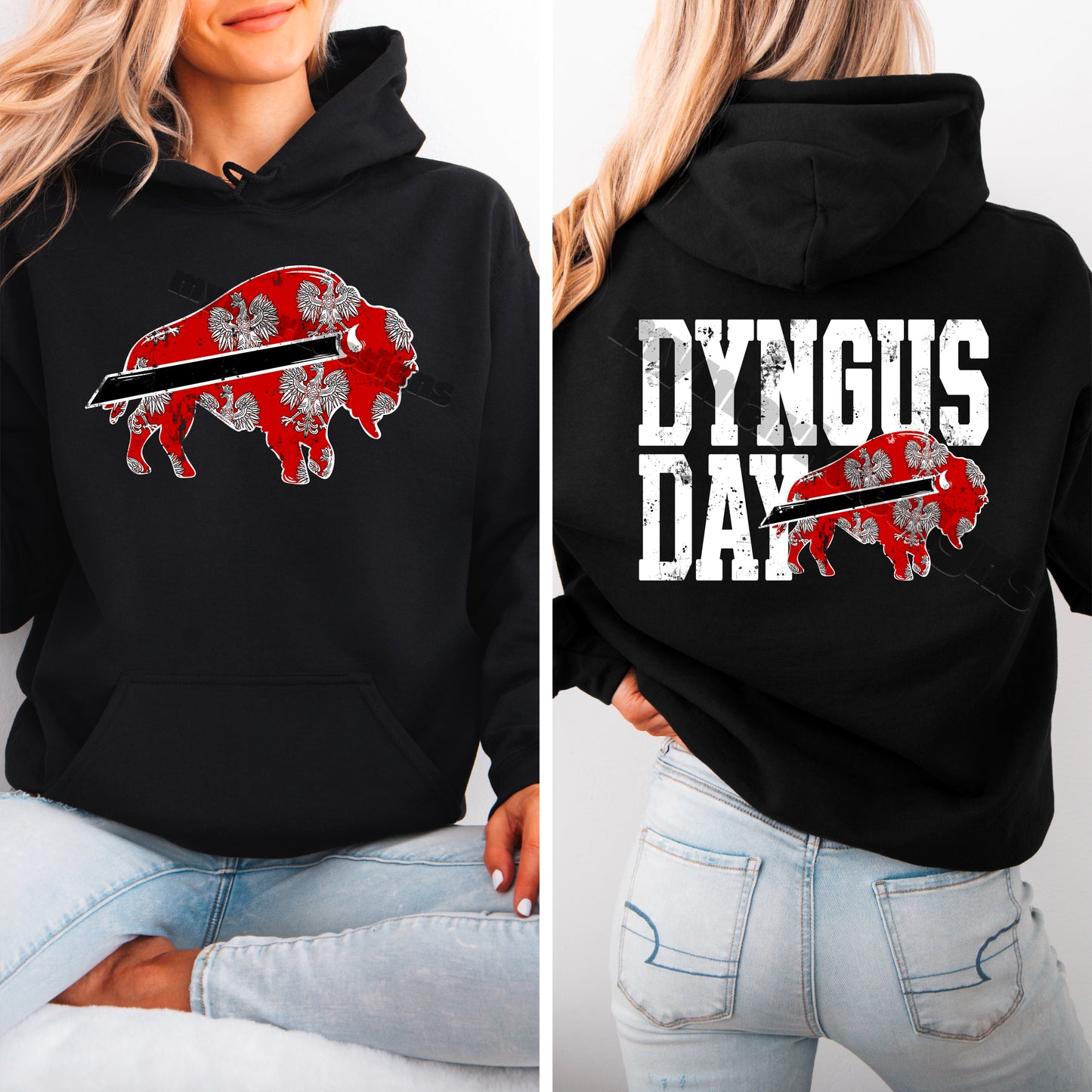 Dyngus Day Buffalo | 4 PNGs Included | March 2025