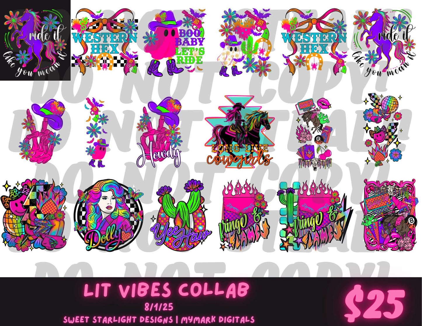 LIT VIBES Collab | MYMARK x SWEET STARLIGHT DESIGNS