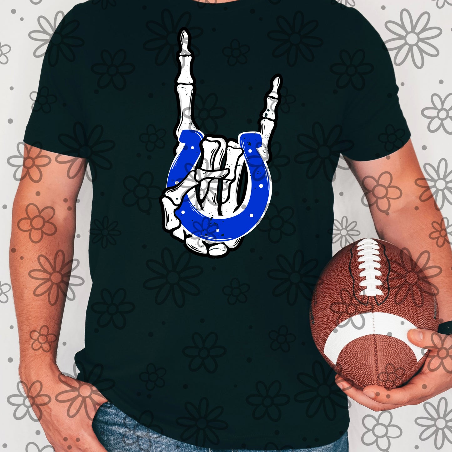 Football Skellie Hands | PNG |