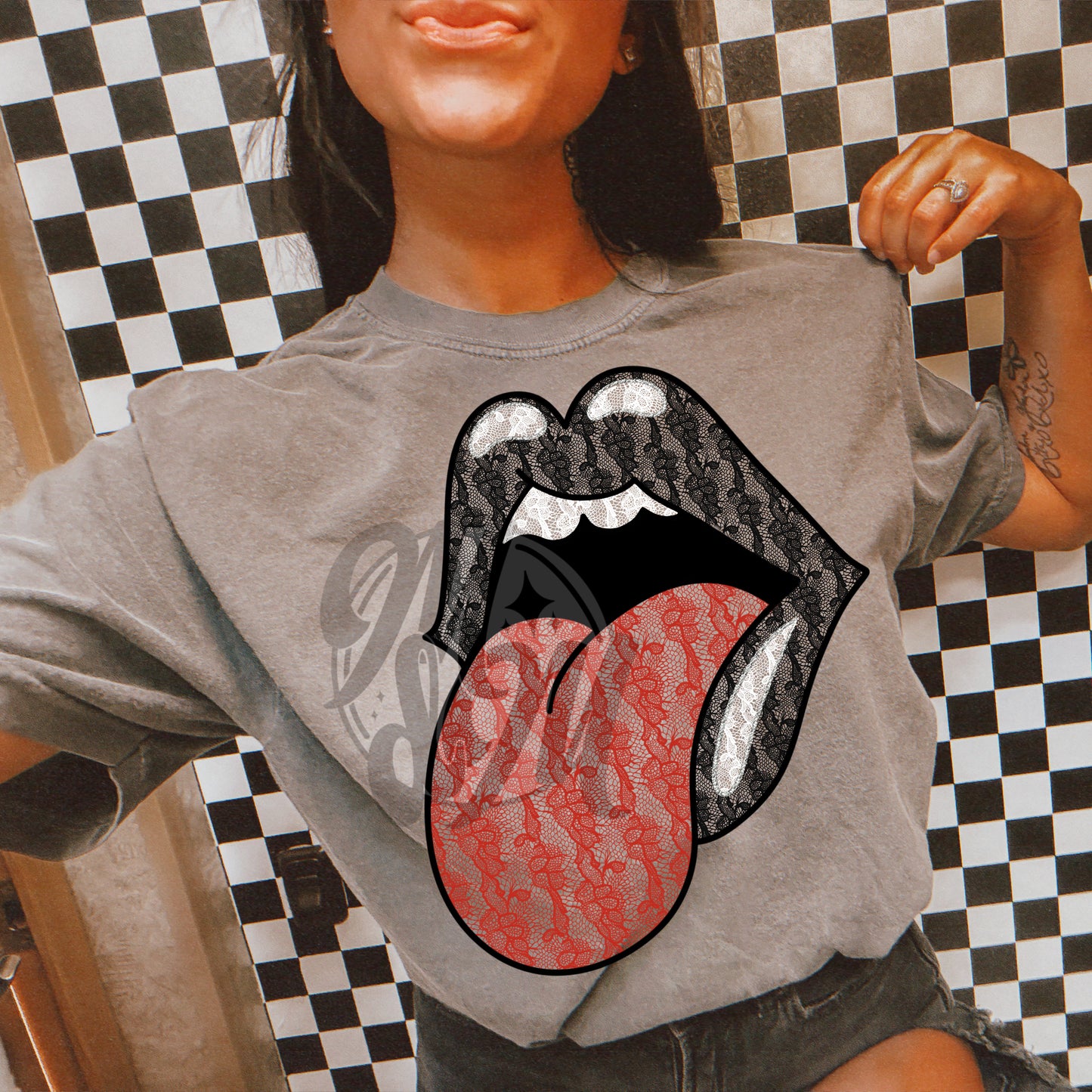 Lace Rock 👅 : PNG | February 2025