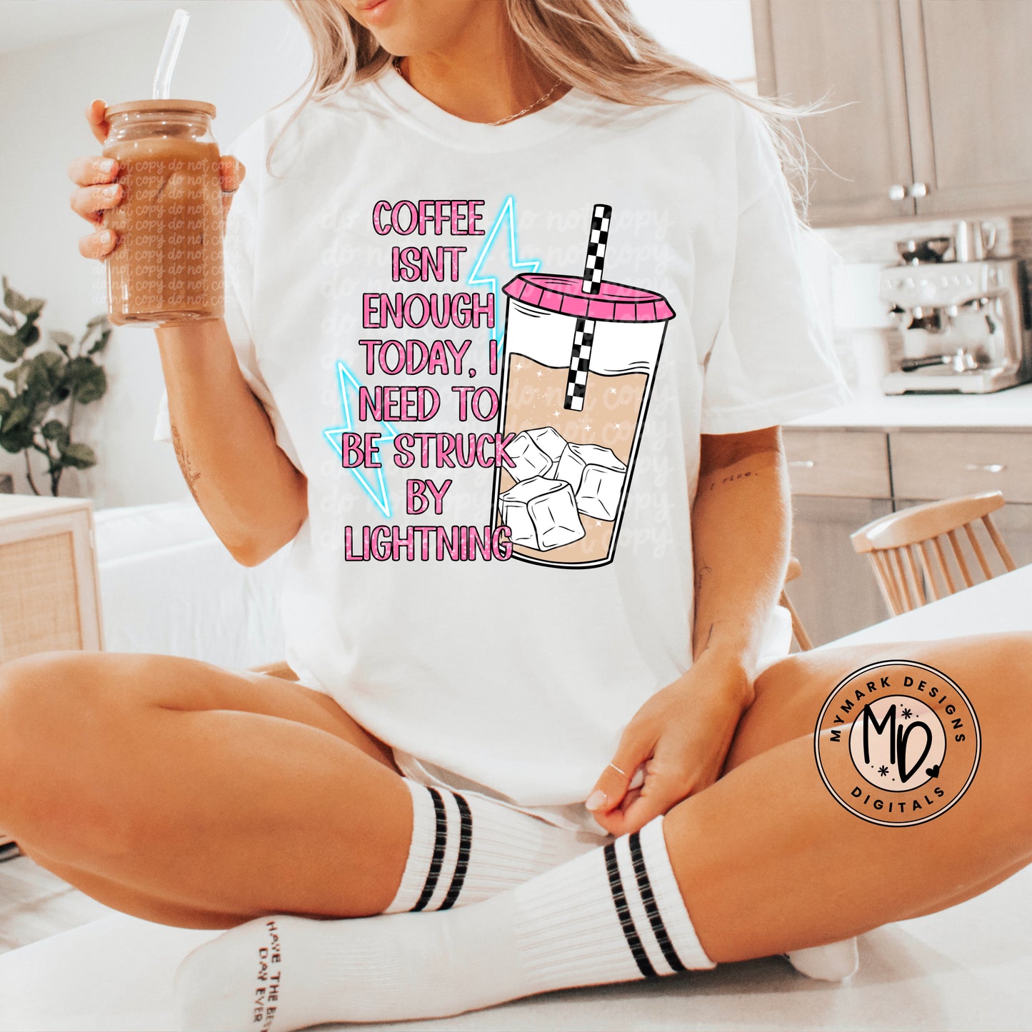 Coffee : Lightening : ICED : PNG