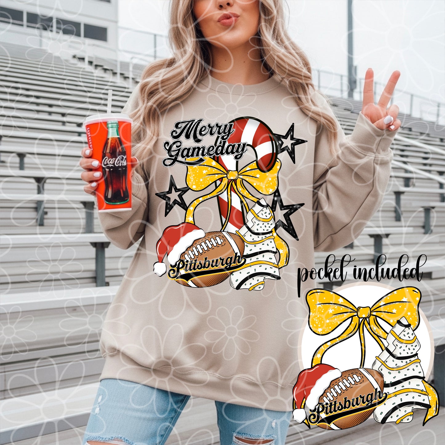 Merry Gameday | Pocket Included | Multiple Options | November 25'