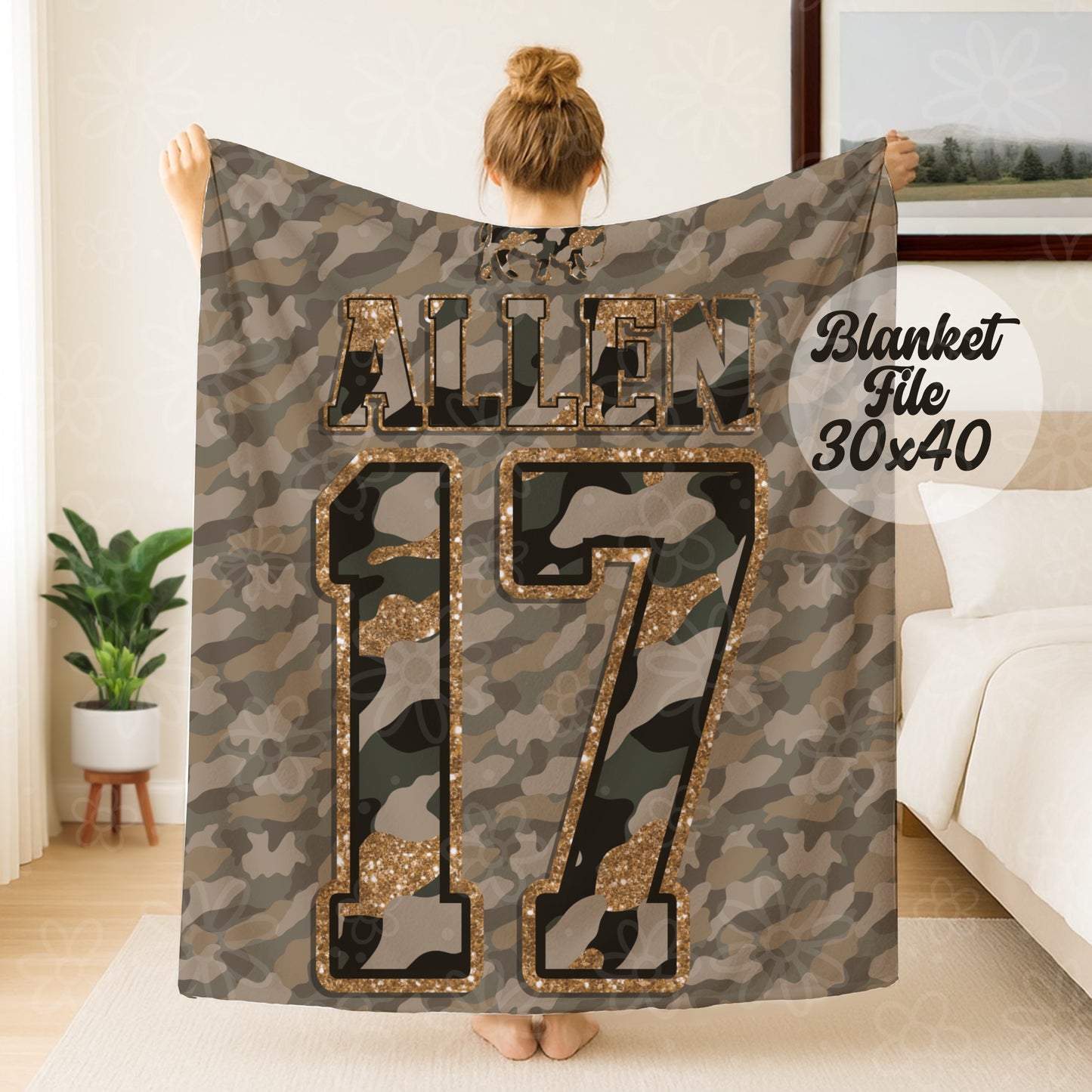 Camo Players | Seamless | Blanket | October 2025