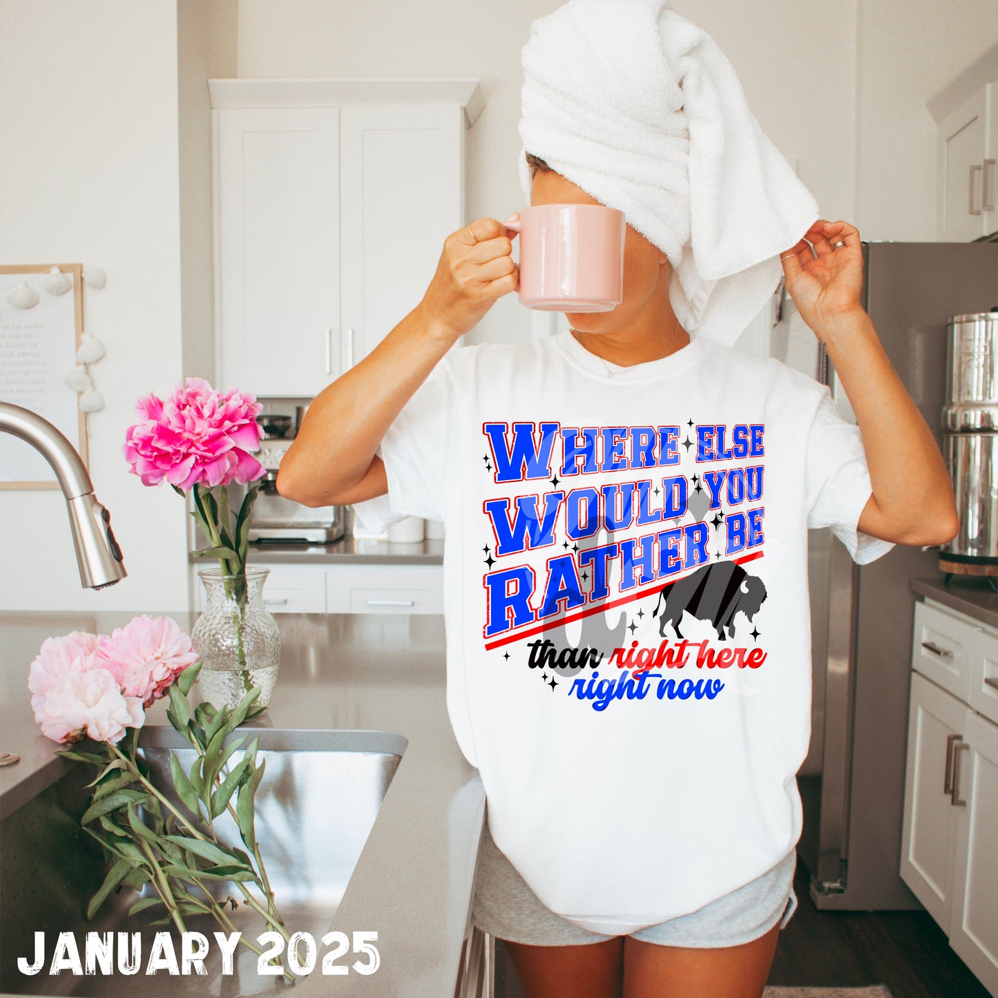 RIGHT HERE, RIGHT NOW | BUFFALO MAFIA | 2 Color PNGs included | Jan 2025