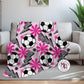 Soccer : pink Girly Bolt : Seamless Design