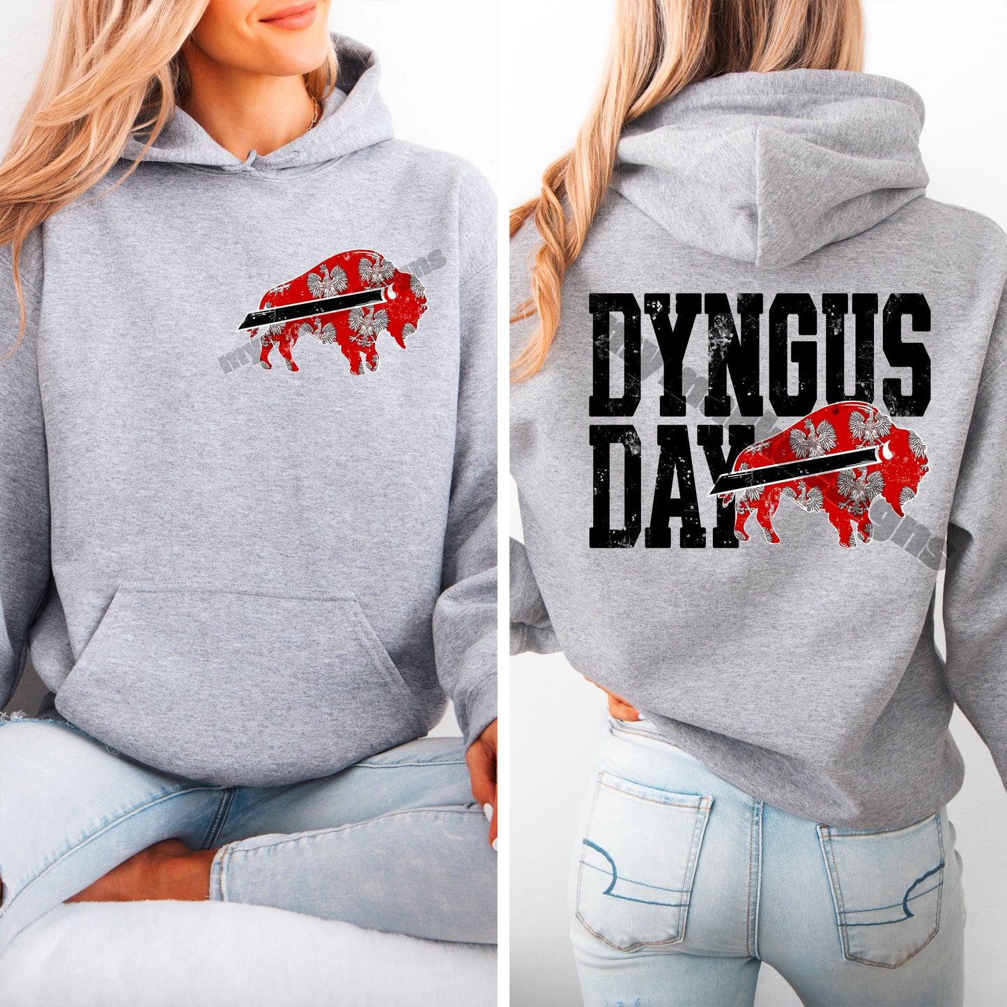 Dyngus Day Buffalo | 4 PNGs Included | March 2025