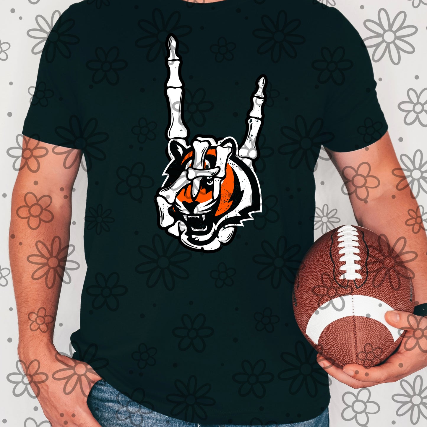 Football Skellie Hands | PNG |