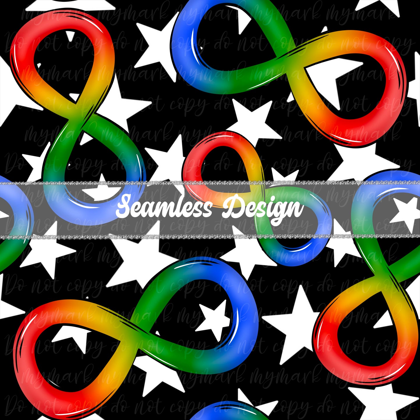 Autism | 2 Color Ways | Seamless Design | March 2025