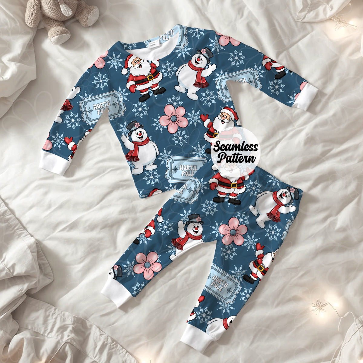 Frosted Christmas Seamless