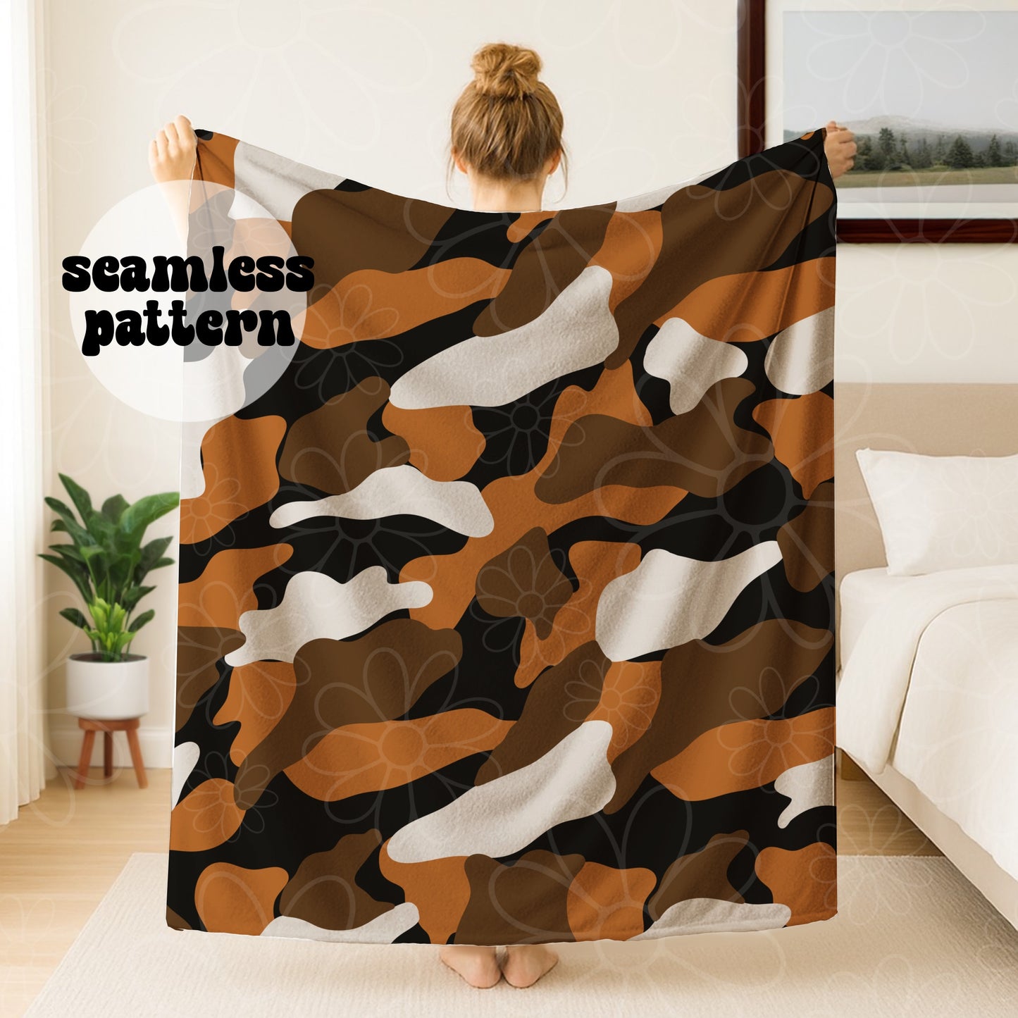 Hallo-Camo Seamless | Repeating Pattern | July 2026