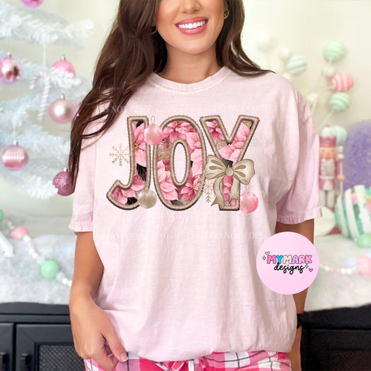 JOY : Faux Embroidery PNG