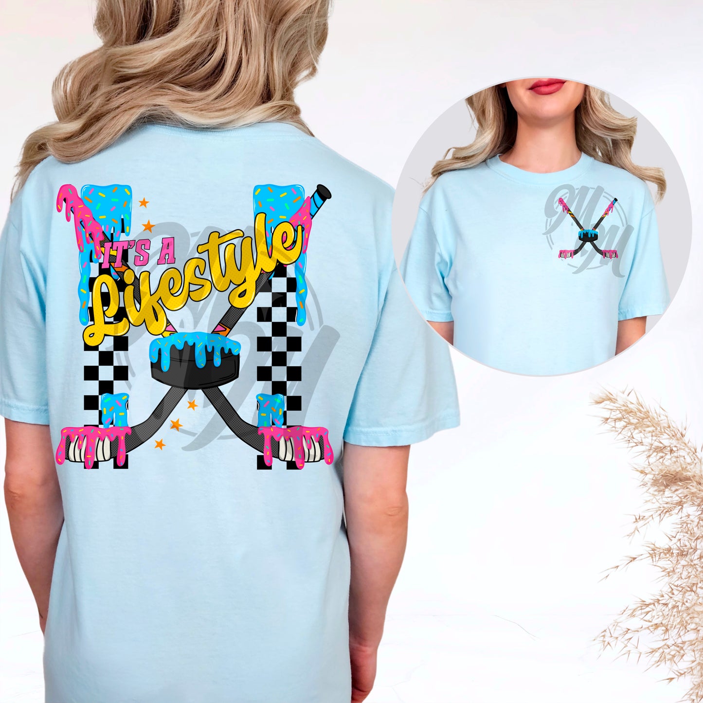 It's a Lifestyle | HOCKEY STICKS Drip | Pocket/Sleeve Included | MARCH 2025