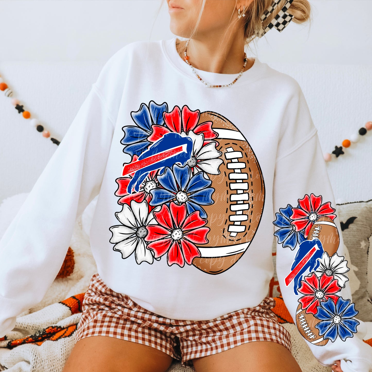 Glitter Half Floral Football Sleeve Combo | Aug / Sept 2025