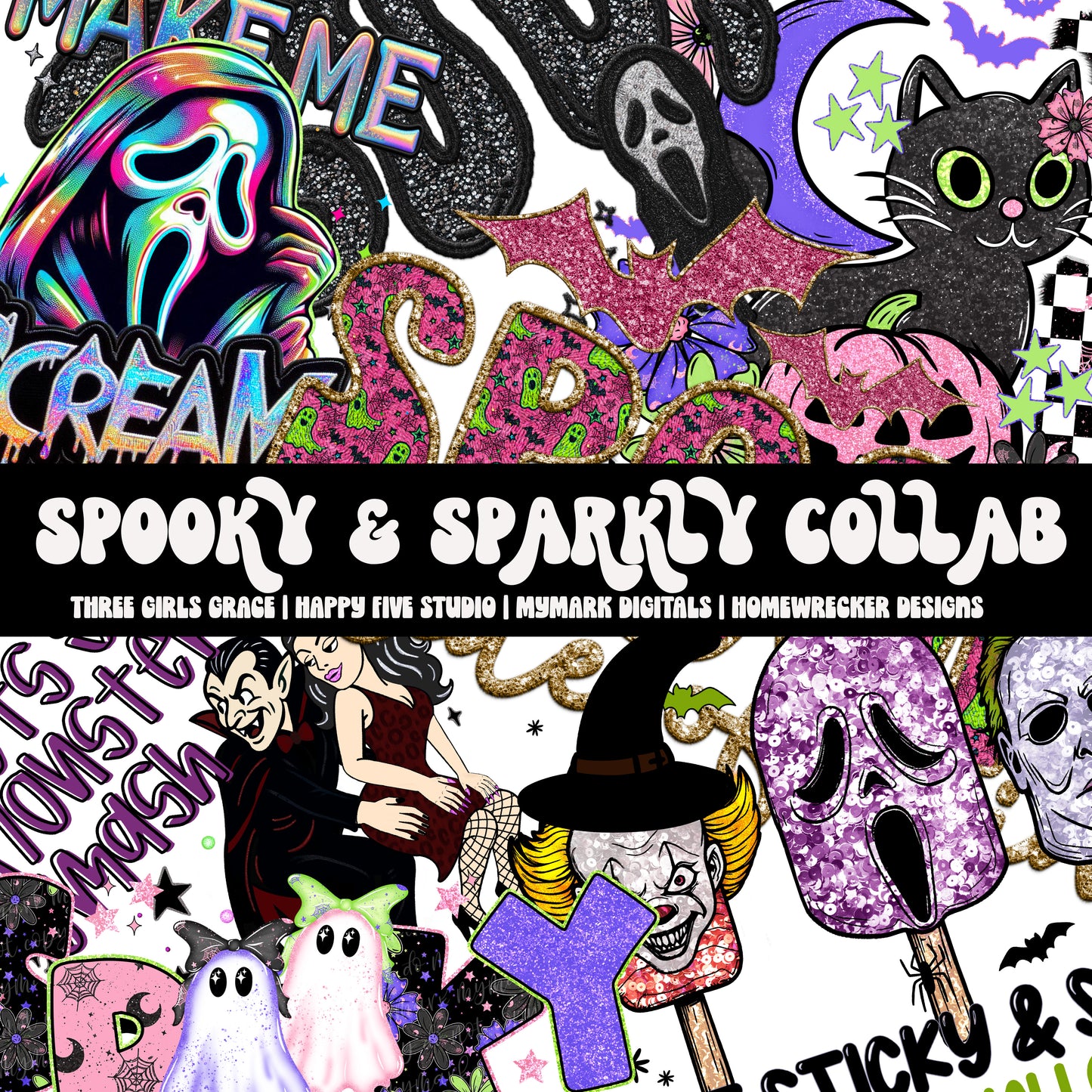 Spooky & Sparkly Collab | TGG x Homewrecker x Happy Five x MYMARK