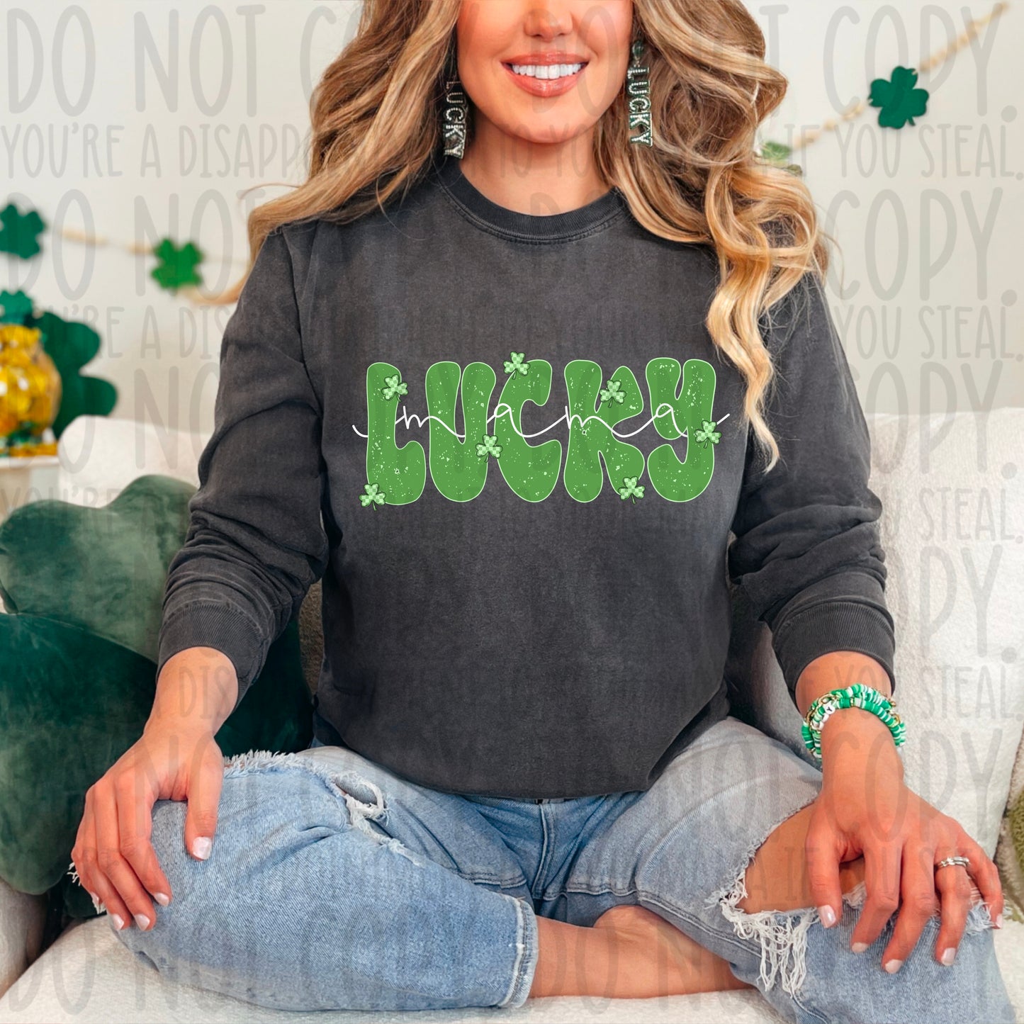 LUCKY : Lucky Mama : All 3 files included : PNG