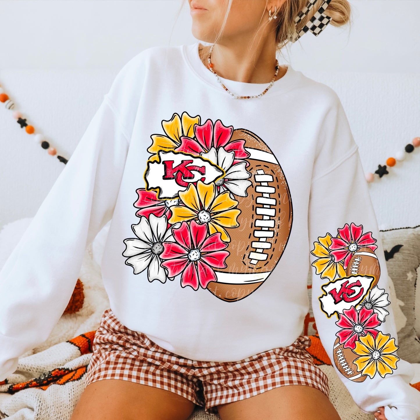 Glitter Half Floral Football Sleeve Combo | Aug / Sept 2025