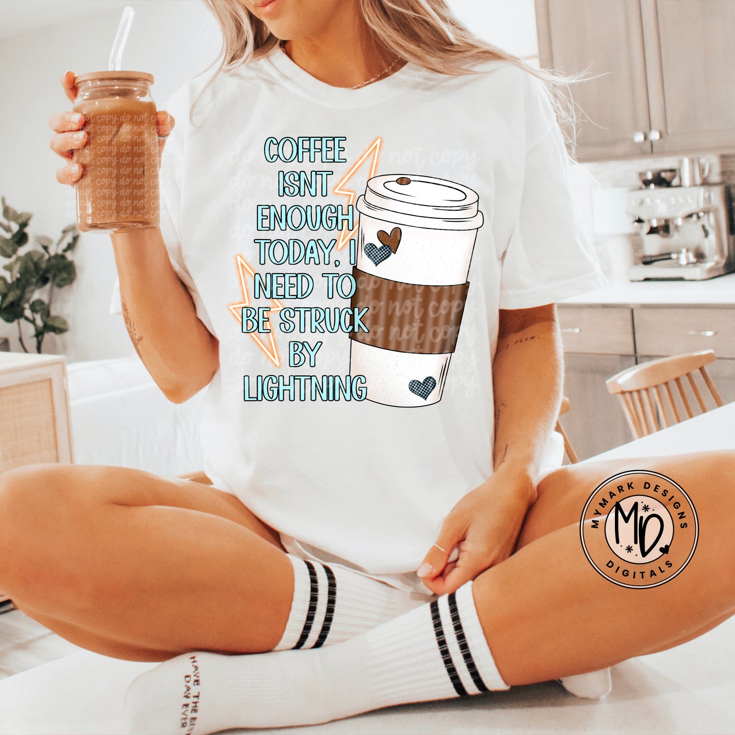 Coffee : Lightening : HOT : PNG