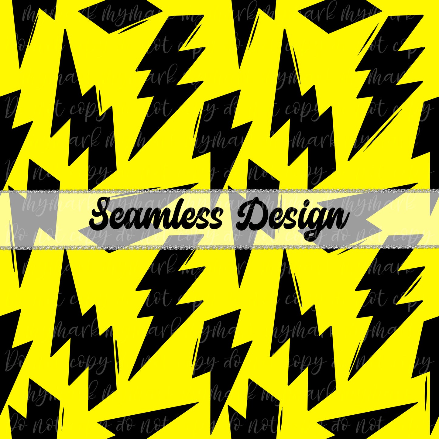 Swim Safe Neon Bolt Bundle | 4 Color Ways | Seamless Design | March 2025