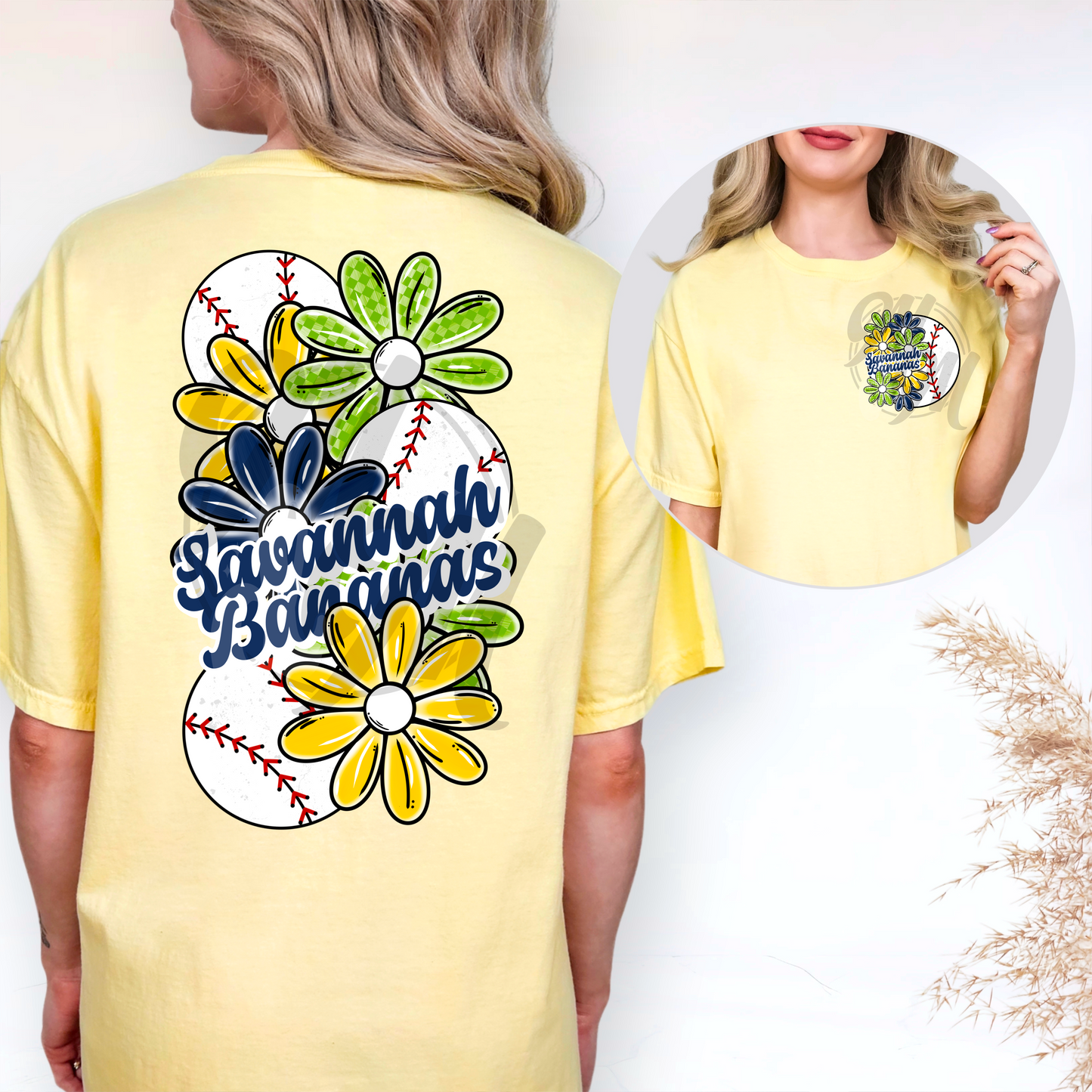 Banana Half Floral | April 2025