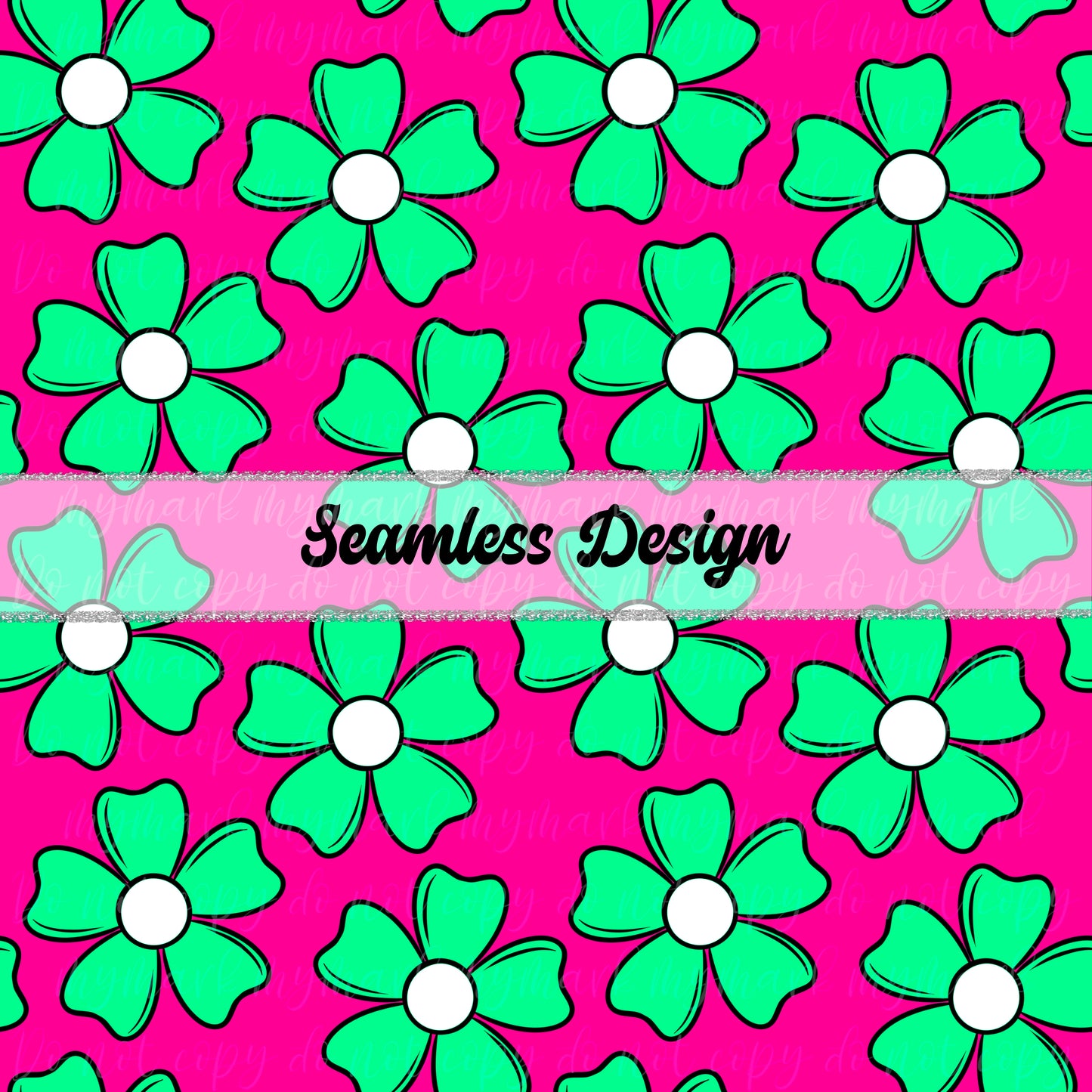 Swim Safe Floral Bundle | 4 Color Ways | Seamless Design | March 2025