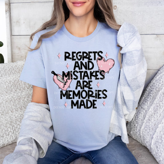 Regrets & mistakes Memories : PNG