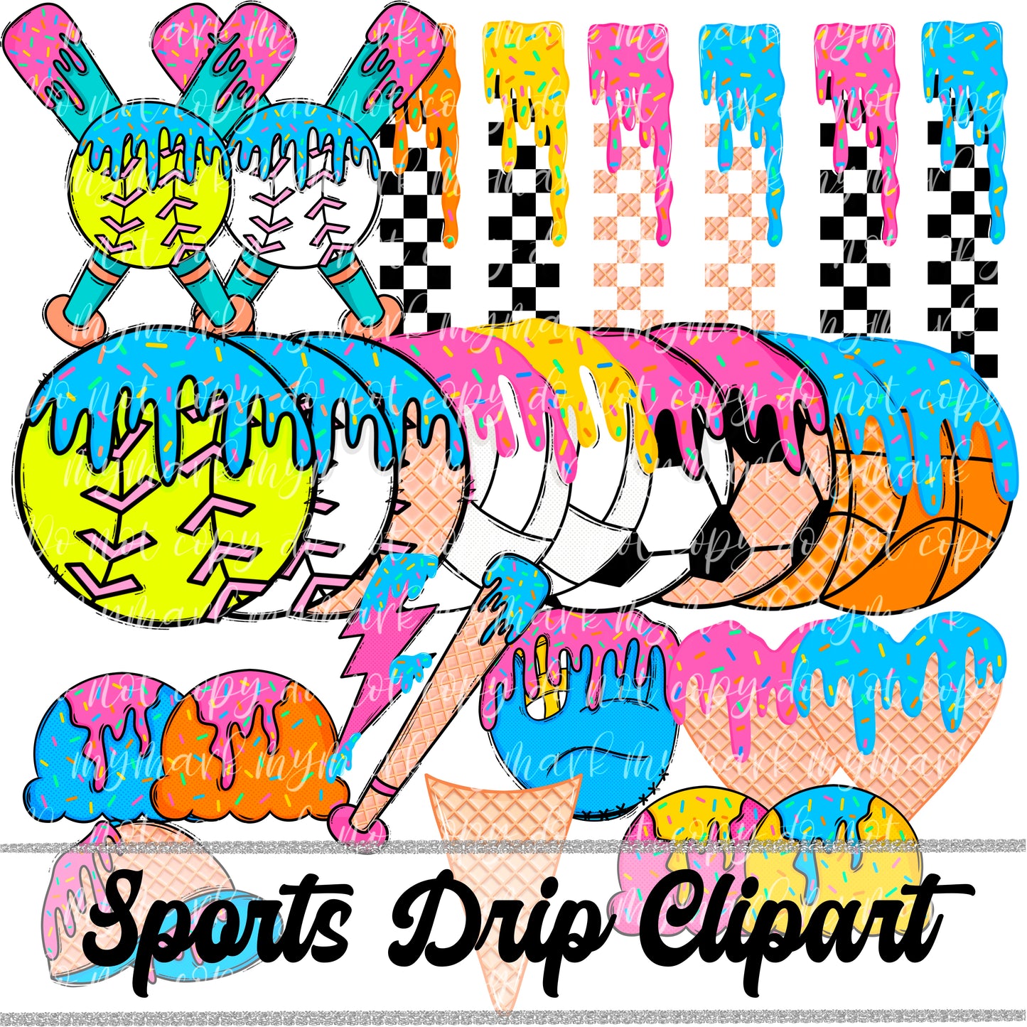 DRIP CLIPART | March Clipart 25