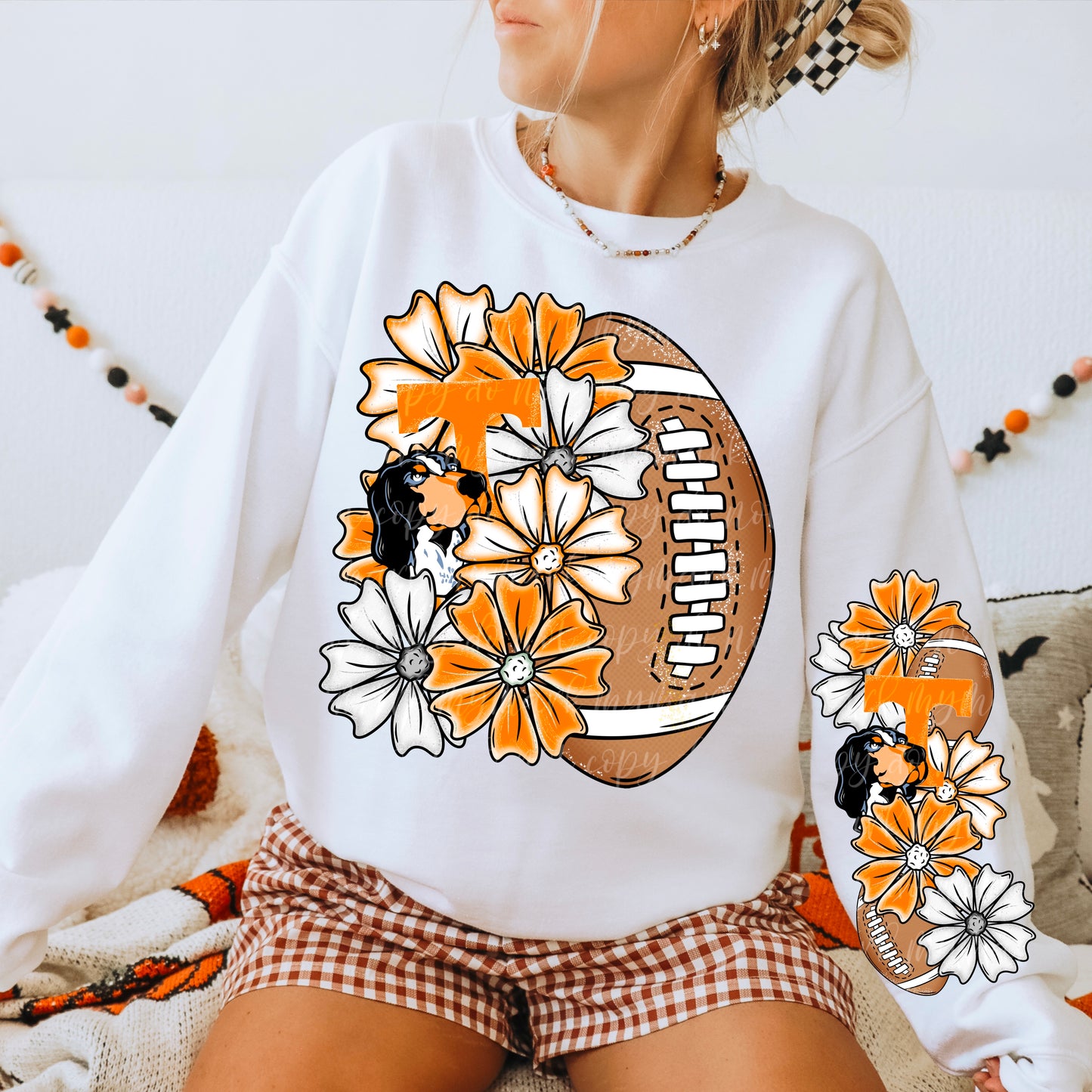 Glitter Half Floral Football Sleeve Combo | Aug / Sept 2025