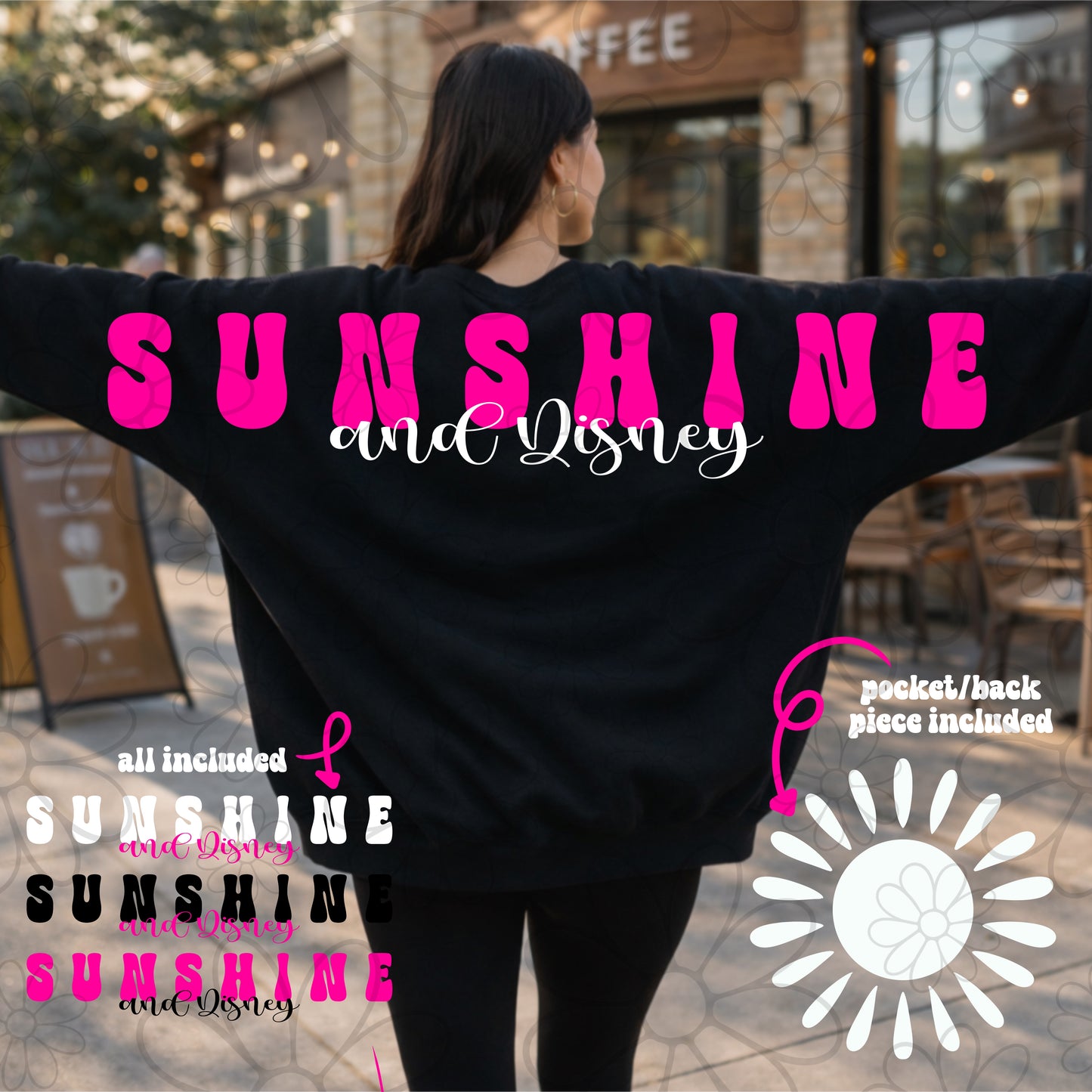 Sunshine & (Magical Park) Wingspan Big Back | PNG | FDD