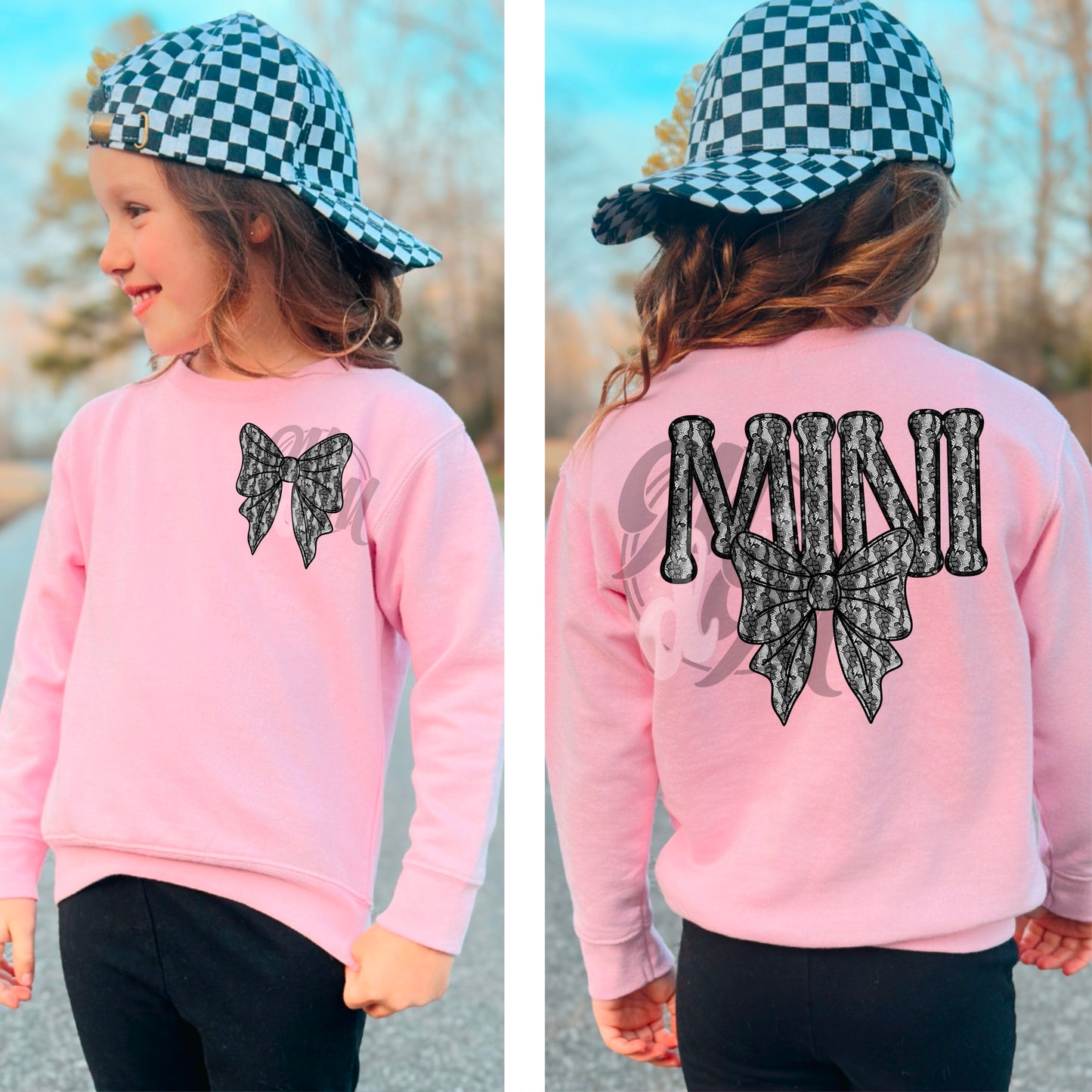 MINI lace | Bow included | PNG | February 2025
