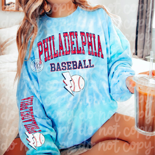 Philadelphia Baseball : Sleeve Combo : PNG