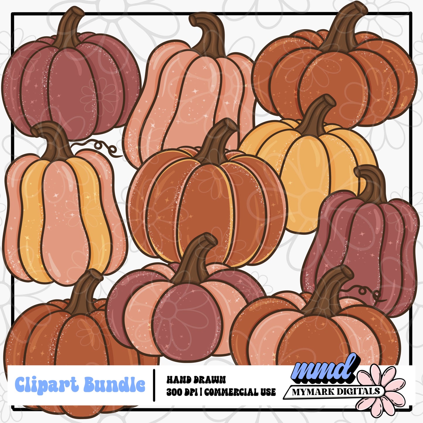 Classic Pumpkins Clipart | July 2026