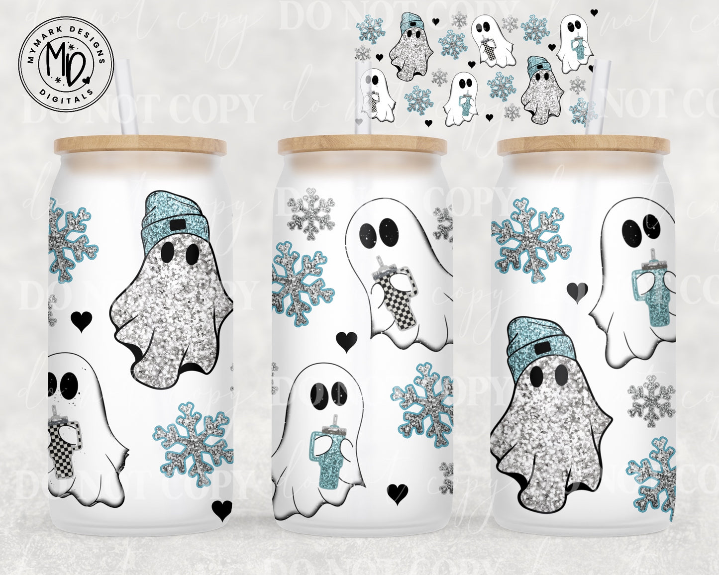 Winer Ghosties 16oz Wrap : PNGt