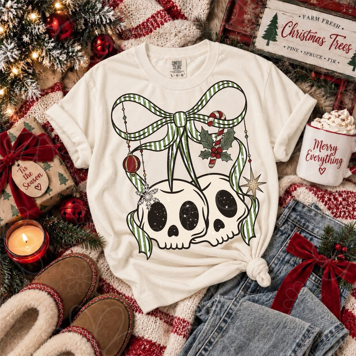Christmas Cherry Skulls | PNG | Sept 2026