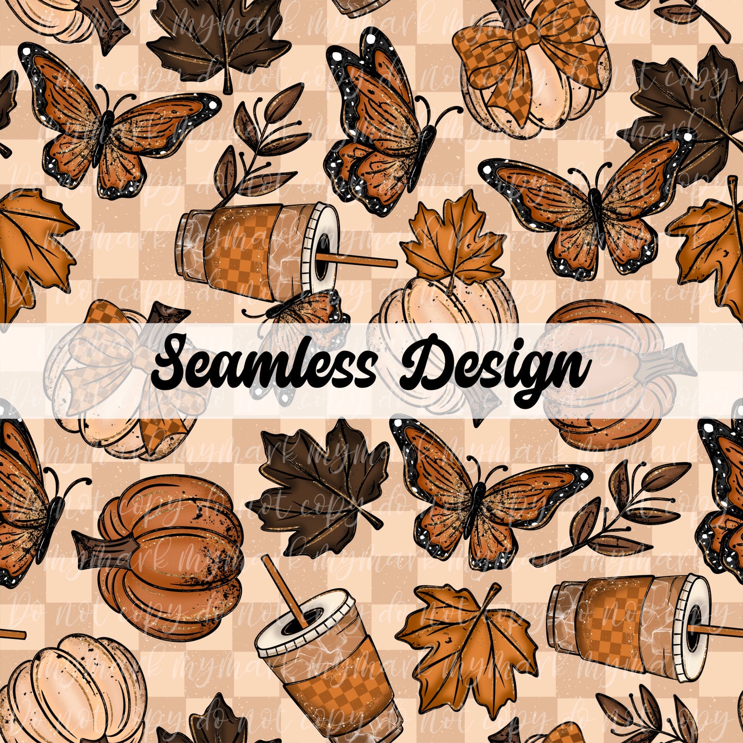 Fall Glitter | Seamless Design | August 2025