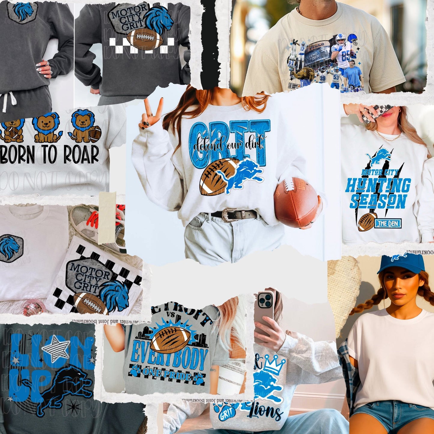 Detroit Football FULL - Bundle