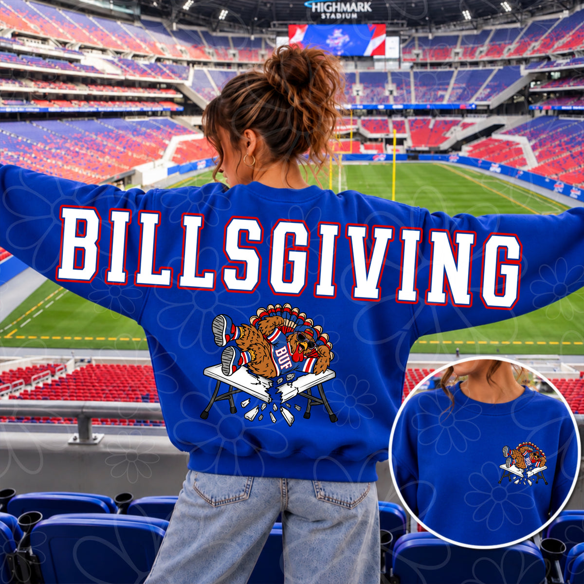 Buffalogiving Big Back with pocket | Buffalo PNG | SBE - not in drives