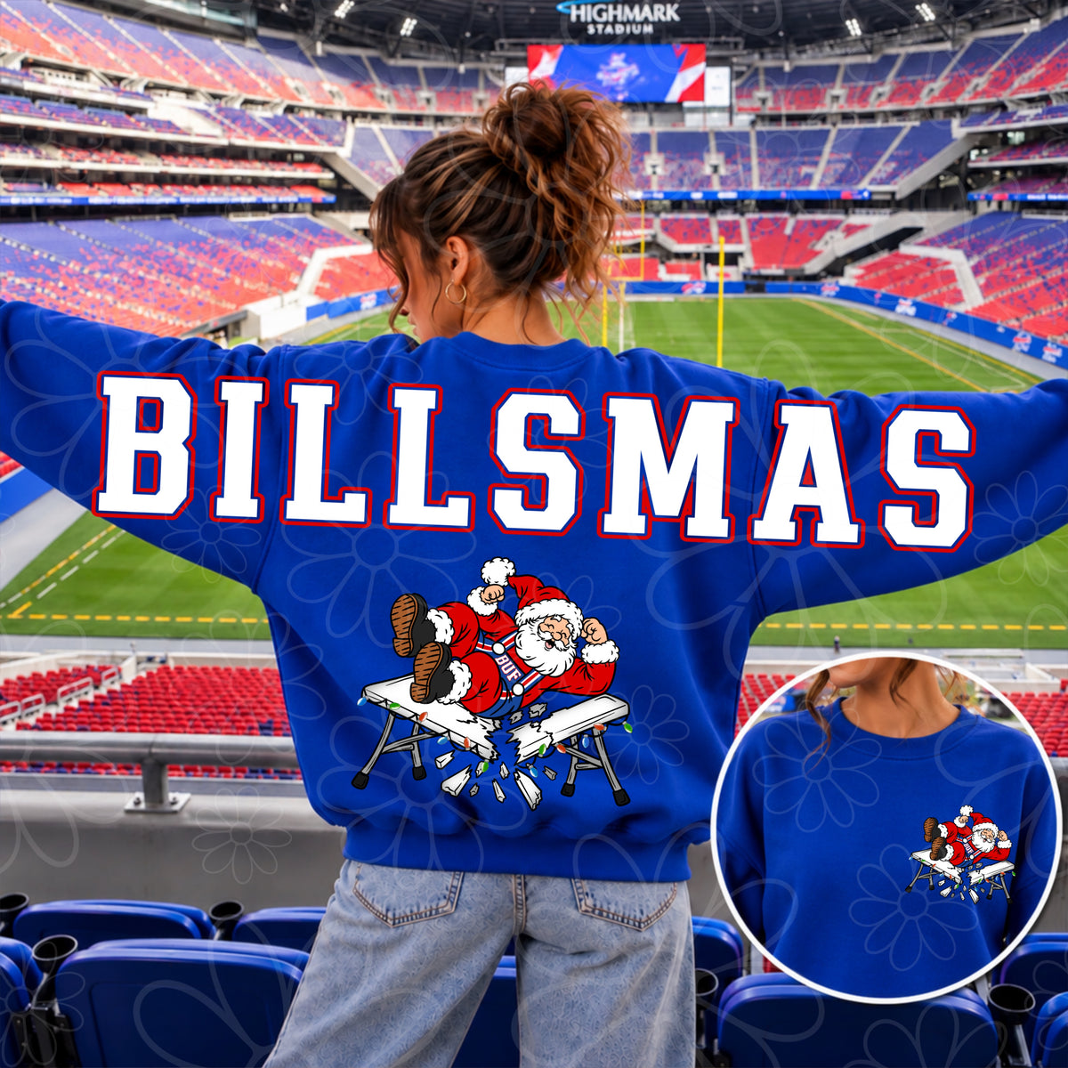 Buffalomas Big Back with pocket | Buffalo PNG | SBE - not in drives