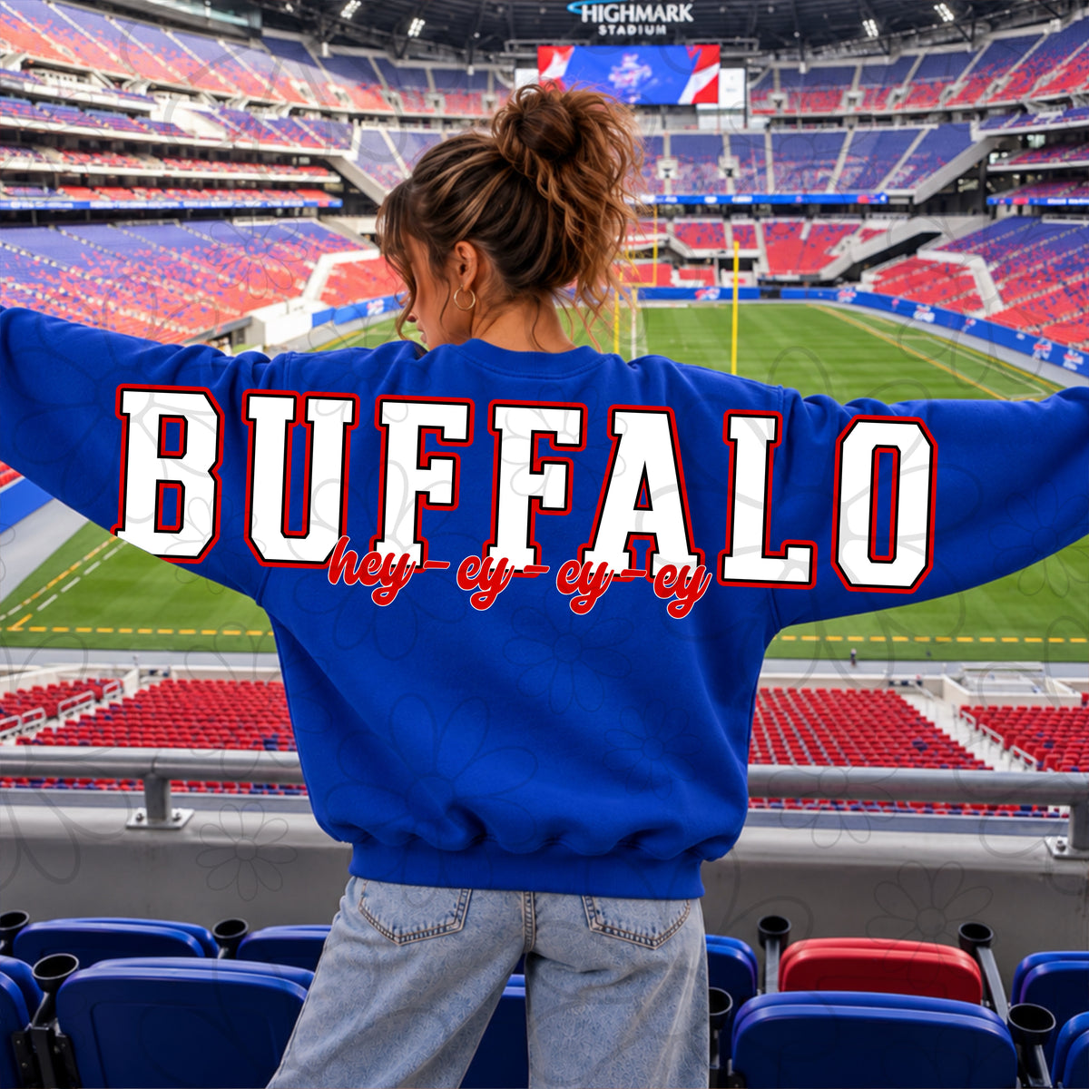 Buffalo Football Big Back Hey-ey-ey-ey | Buffalo PNG | SBE - not in drives