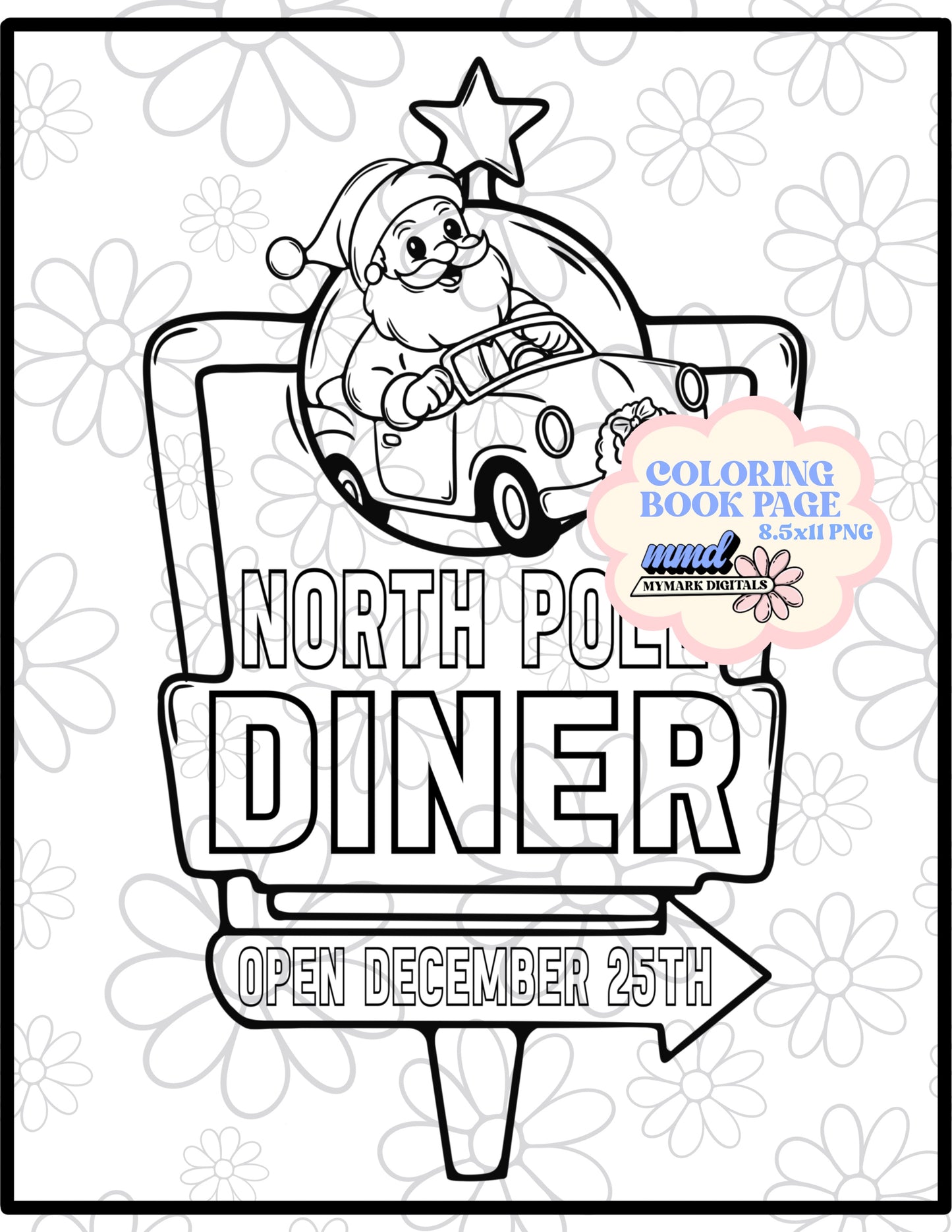 Christmas Coloring Book Pages