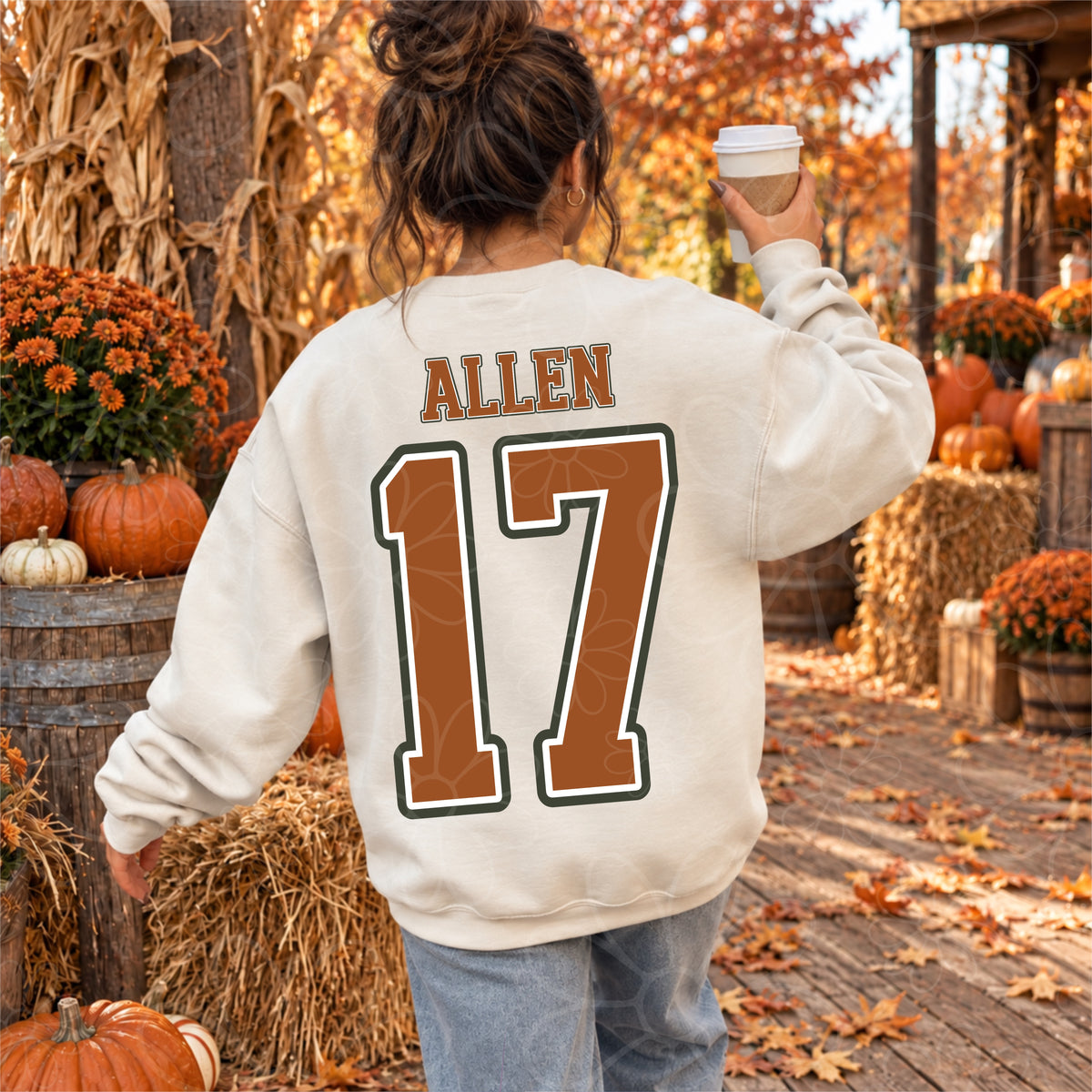 Thanksgiving Coordinate Buffalo Allen 17 PNG ⭐️ SMALL BUSINESS EXCLUSIVE ⭐️