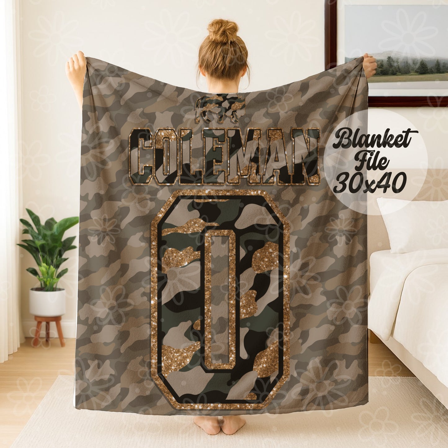 Camo Players | Seamless | Blanket | October 2025